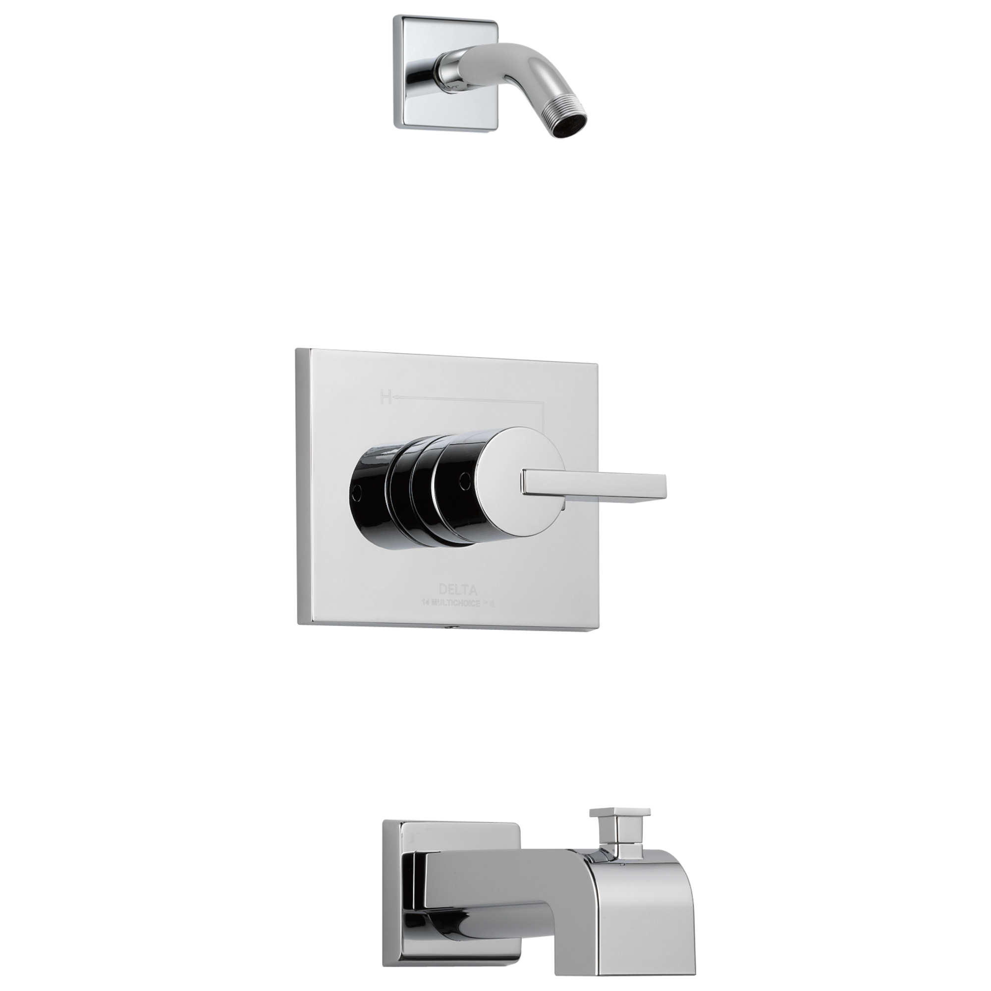 Delta Vero:T14453 Monitor 14 Series Tub & Shower Trim - Less Head